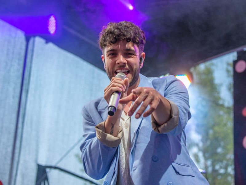 Superstar Luca Hänni verzauberte die Besucher